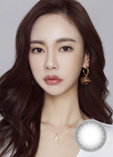 Lensme Shine Ample Silling Gray Monthly Contact Lenses (1 Pack)